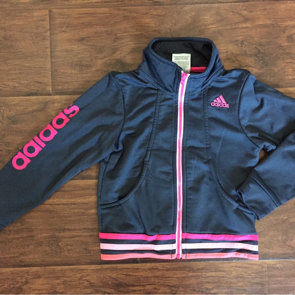 Adorable Girls Adidas Tracksuit Jacket